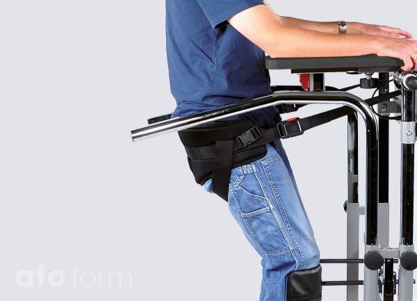 Raise up using a pressure relieving stand up belt Raise up using a pressure relieving stand up belt