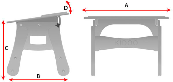 Technische Daten Kidoo Tisch Technische Daten Kidoo Tisch