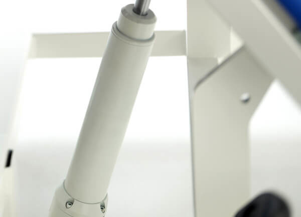 Hydraulisch mit Hubzylinder Duschwagen Höhenverstellung Duale Bedienung