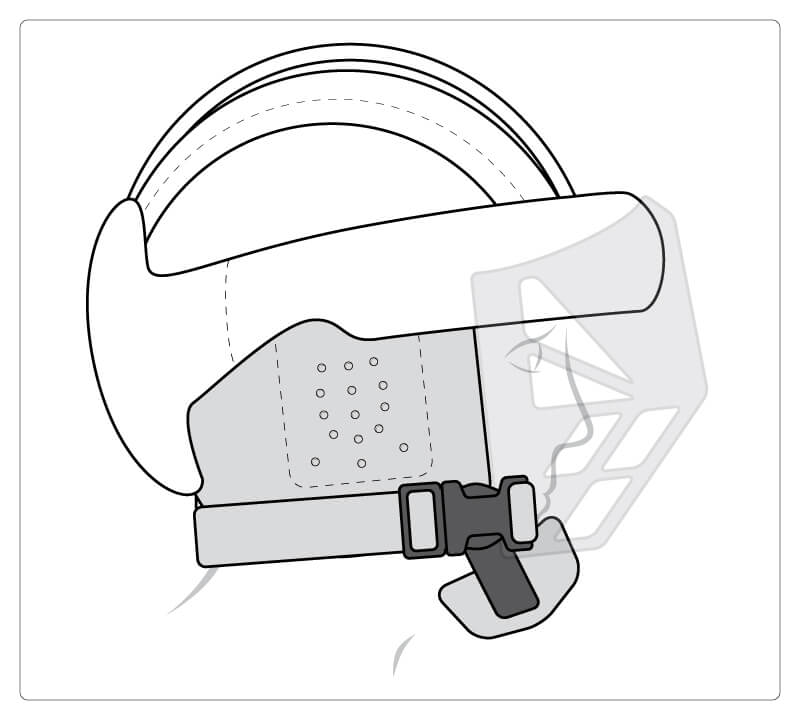 Starlight® Protect Plus, Ohrschutz, Visier und spezieller Kinnschutz Starlight® Protect Plus, Ohrschutz, Visier und spezieller Kinnschutz